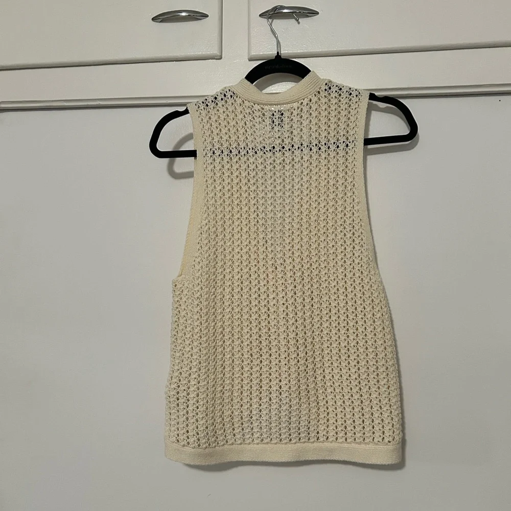 Maeve Anthropologie Knit Crochet Boho Festival Coastal Size Large - Picture 6 of 6